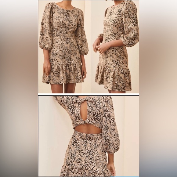 NEW Maeve by Anthropologie WOMENS Knit Cut-Out Mini Dress SIZE 6 - Picture 2 of 15